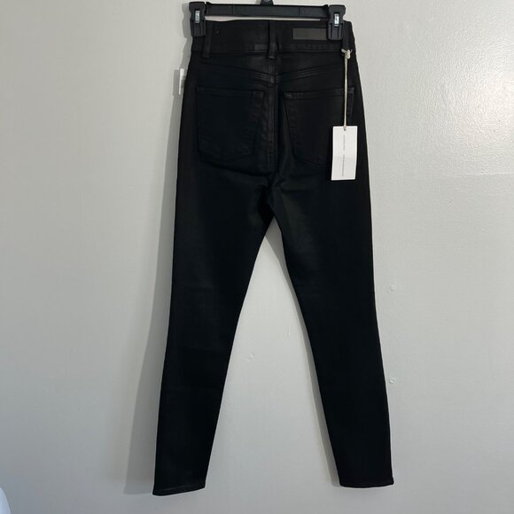 Grlfrnd Oriana Coated Ankle Skinny Jeans in Got Away Again Size 24 NEW - Picture 4 of 9